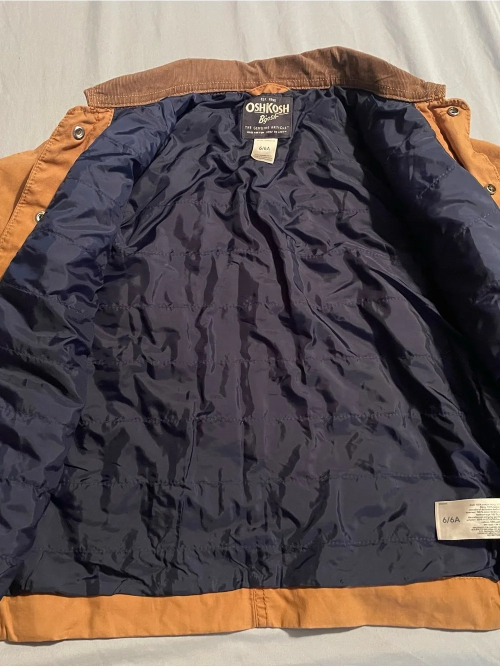 Boys Tan Workwear Jacket - OshKosh